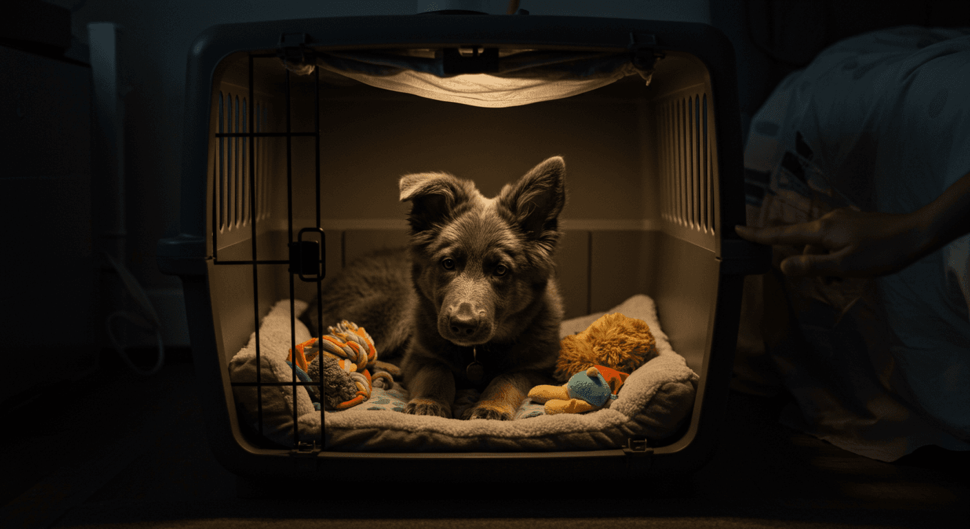 Stop Puppy Whining in Crate at Night Fast StepbyStep Guide