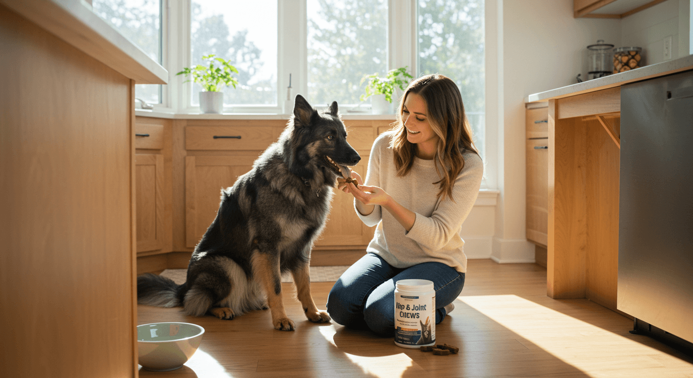 Best Hip and Joint Supplement Options for German Shepherds