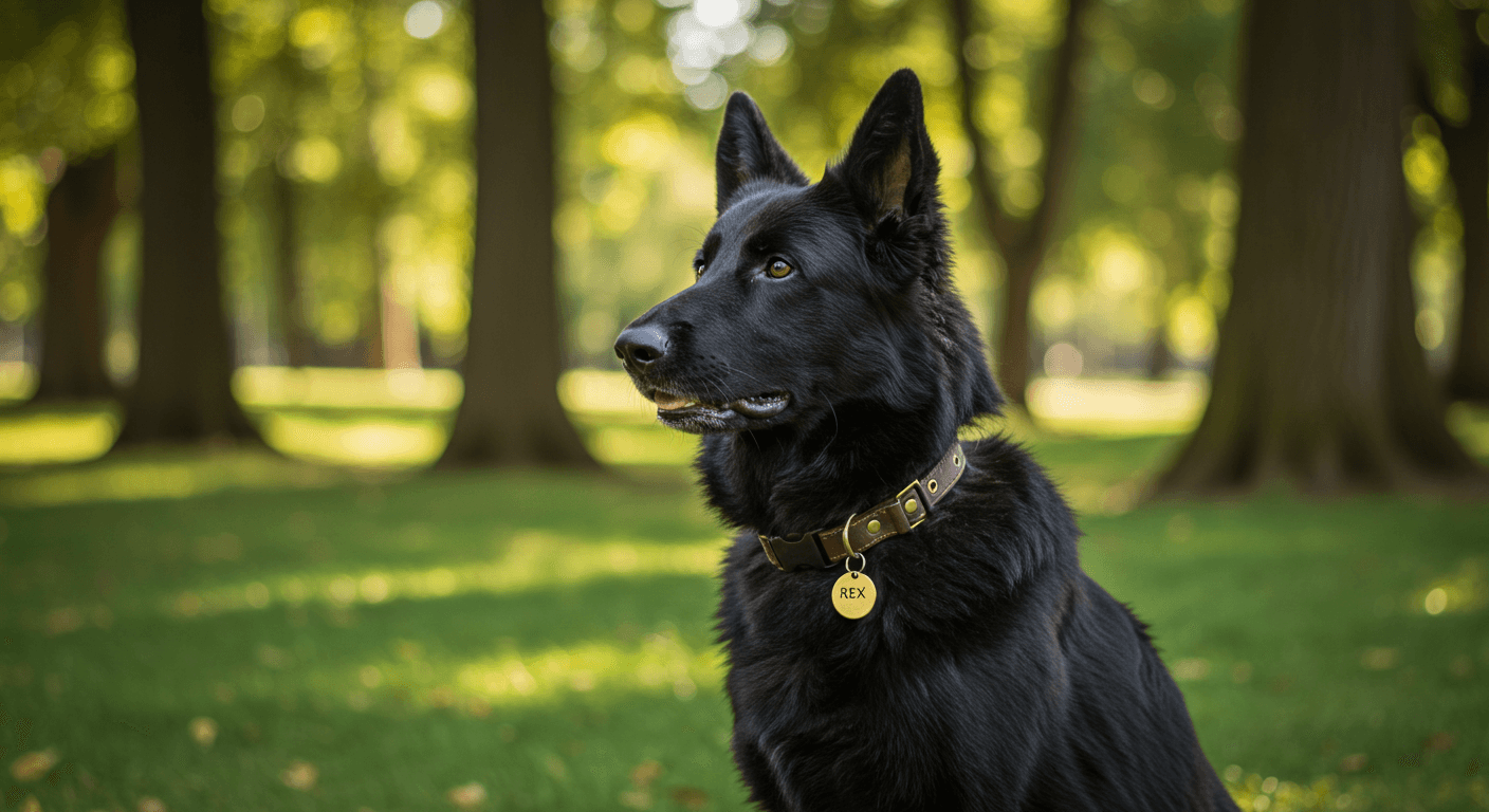 Classic Male German Shepherd