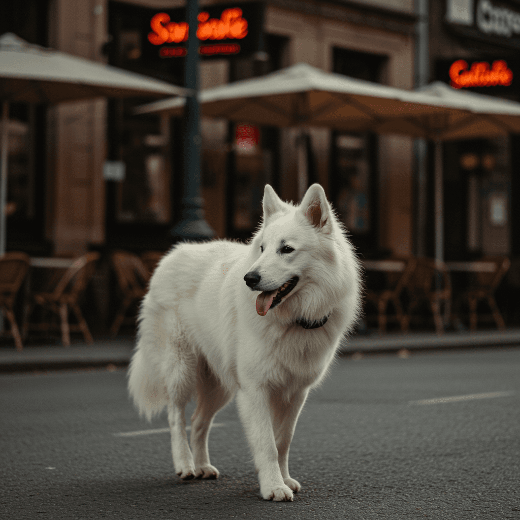 Happy German Shepherd