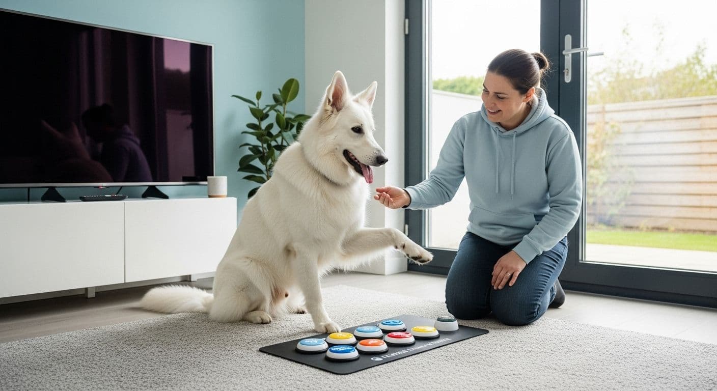 Beyond Barking: How to Teach a Dog to Talk with Buttons