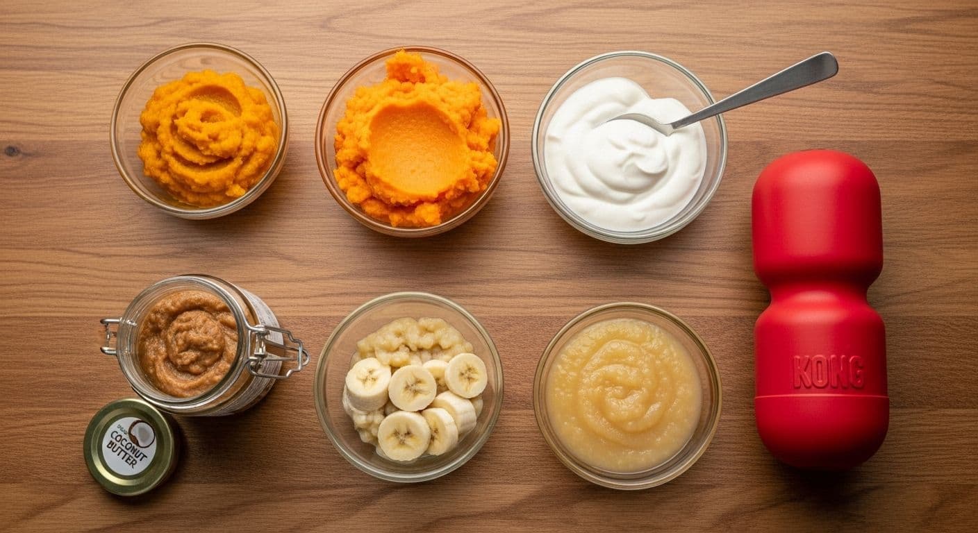 Peanut-Free KONG Stuffing Ideas