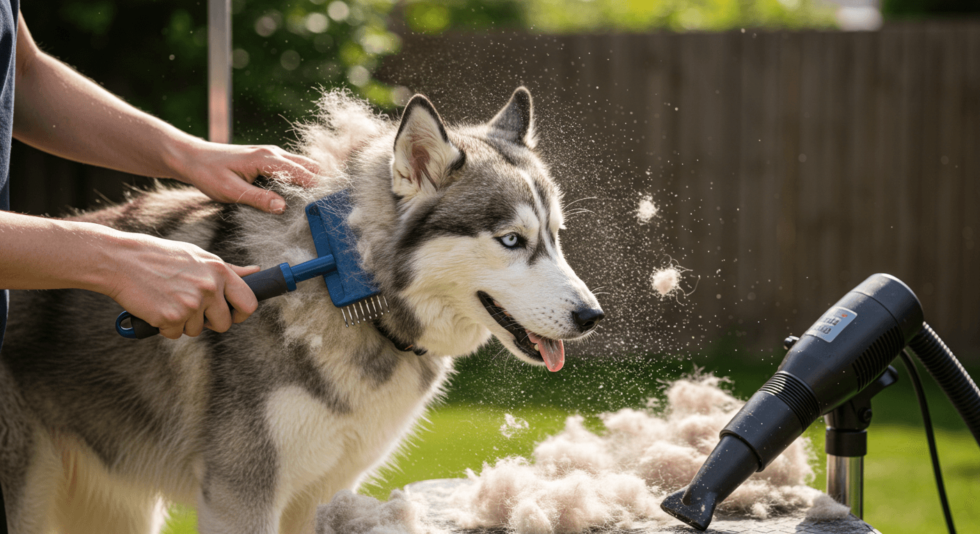 Double-Coated Northern Breeds (Husky, Malamute)