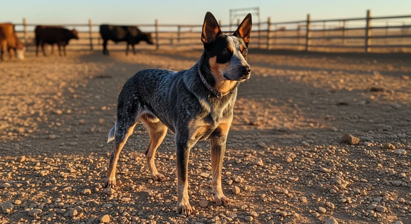 Blue Heeler German Shepherd Mix (Blue Shepherd)