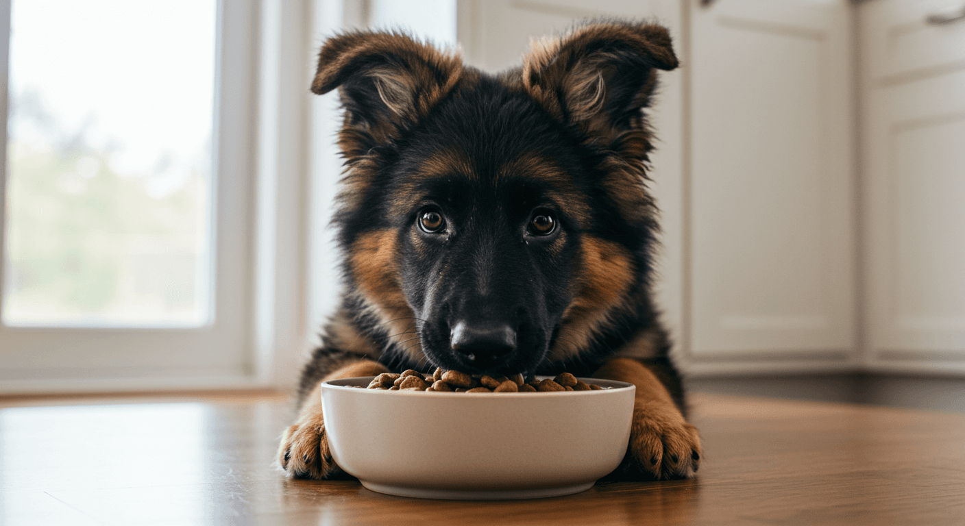 German Shepherd Feeding Chart by Age How Much to Feed
